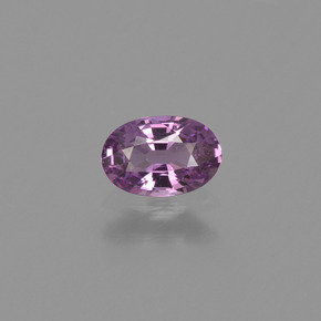 0.57 ct Violet Sapphire Gemstone, Sapphire Gem in Oval Facet Shape for Sale.