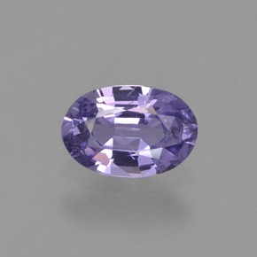 0.51 ct Violet Sapphire Gemstone, Sapphire Gem in Oval Facet Shape for Sale.