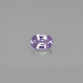 0.52 ct Violet Sapphire Gemstone, Sapphire Gem in Oval Facet Shape for Sale.