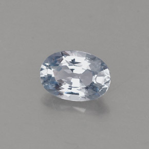 0.60 ct Blue Sapphire Gemstone, Sapphire Gem in Oval Facet Shape for Sale.