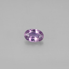 0.59 ct Violet Sapphire Gemstone, Sapphire Gem in Oval Facet Shape for Sale.