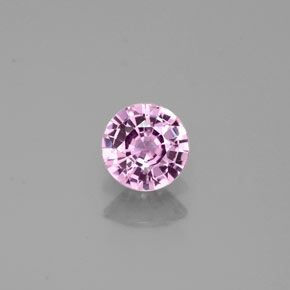 0.42 ct Violet Sapphire Gemstone, Sapphire Gem in Round Facet Shape for Sale.
