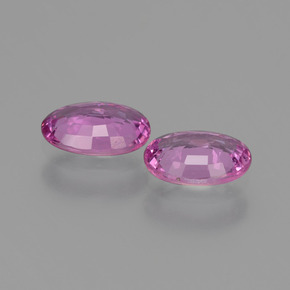 Sapphire Gemstone in 6 x 4 mm (calibrated) Size for Sale, Sapphire Stone in Pink Color