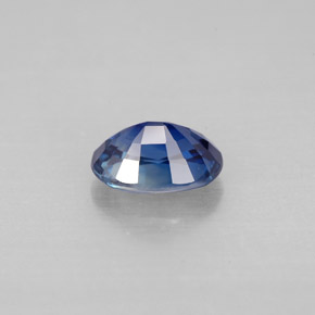 Sapphire Gemstone in 7.3 x 5.3 mm Size for Sale, Sapphire Stone in Deep Blue Color