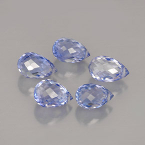 Sapphire Gemstone in 5.9 x 4.1 mm Size for Sale, Sapphire Stone in Violet Blue Color