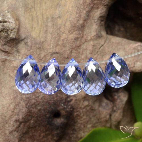 3.82ctw Natural Intense Blue  Sapphire, Briolette, VVS-VS
