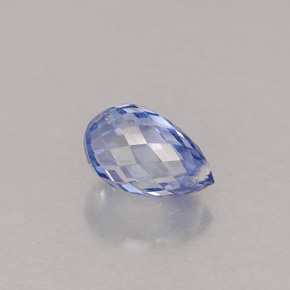 Sapphire Gemstone in 6.8 x 4.2 mm Size for Sale, Sapphire Stone in Violet Blue Color