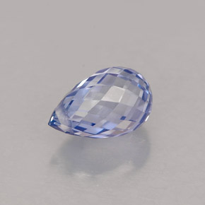 Sapphire Gemstone in 7.5 x 4.7 mm Size for Sale, Sapphire Stone in Violet Blue Color