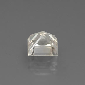 Sapphire Gemstone in 6 x 6 mm (calibrated) Size for Sale, Sapphire Stone in Yellowish White Color