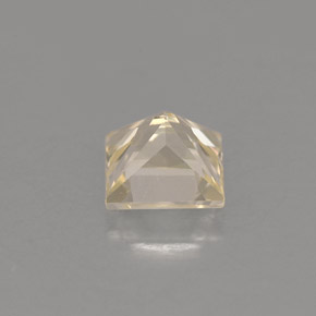 Sapphire Gemstone in 5 x 5 mm (calibrated) Size for Sale, Sapphire Stone in Light Golden Color