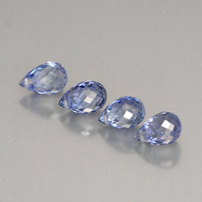 Sapphire Gemstone in 5.2 x 3.4 mm Size for Sale, Sapphire Stone in Violet Blue Color