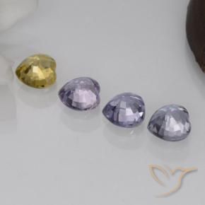 Sapphire Gemstones in 4.2 x 4.2 mm Size for Sale, Sapphire Stones in Multicolor Color