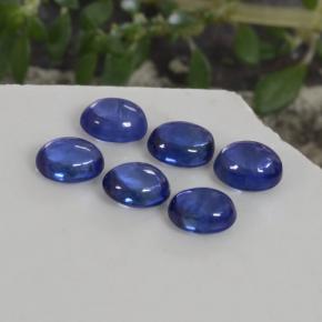2.27 ctw Blue Sapphire Stones, Natural Sapphire in Oval Cabochon Shape for Sale