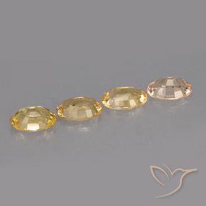 Sapphire Gemstones in 6 x 4 mm (calibrated) Size for Sale, Sapphire Stones in Multicolor Color