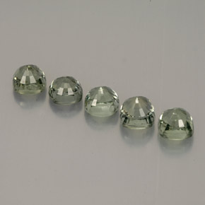 Sapphire Gemstone in 4.3 x 4.3 mm Size for Sale, Sapphire Stone in Green Color