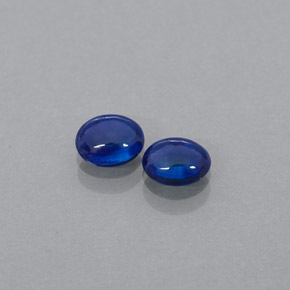 1.22 ct Blue Sapphire Stone, Natural Sapphire in Oval Cabochon Shape for Sale