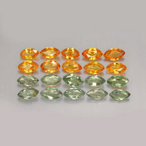 2.61 ct Multicolor Sapphire Gemstone, Sapphire Gem in Marquise Facet Shape for Sale.