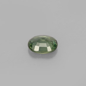 Sapphire Gemstone in 6 x 4.9 mm Size for Sale, Sapphire Stone in Green Color