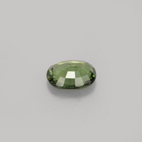 Sapphire Gemstone in 6 x 5 mm Size for Sale, Sapphire Stone in Green Color