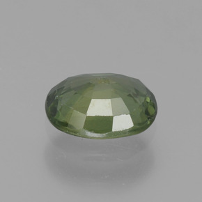 Sapphire Gemstone in 5.8 x 4.9 mm Size for Sale, Sapphire Stone in Green Color
