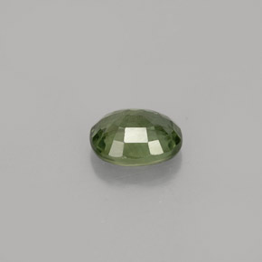 Sapphire Gemstone in 6 x 5 mm Size for Sale, Sapphire Stone in Green Color