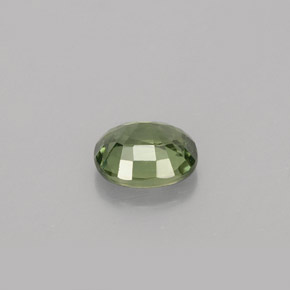 Sapphire Gemstone in 6 x 5.1 mm Size for Sale, Sapphire Stone in Green Color