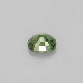 Sapphire Gemstone in 5.9 x 5.1 mm Size for Sale, Sapphire Stone in Green Color
