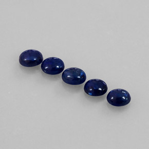 Sapphire Gemstone in 5 x 3.9 mm Size for Sale, Sapphire Stone in Blue Color