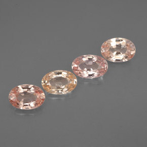 1.96 ct Multicolor Sapphire Stone, Natural Sapphire in Oval Facet Shape for Sale