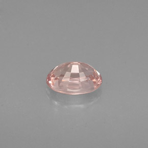 Sapphire Gemstone in 6 x 4.2 mm Size for Sale, Sapphire Stone in Light Rose Color