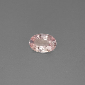 0.51 ct Pink Sapphire Stone, Natural Sapphire in Oval Facet Shape for Sale
