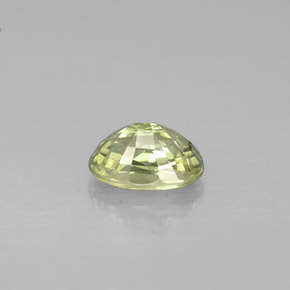 Sapphire Gemstone in 6 x 4 mm (calibrated) Size for Sale, Sapphire Stone in Green Color