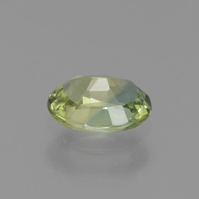 Sapphire Gemstone in 6 x 4.4 mm Size for Sale, Sapphire Stone in Green Color