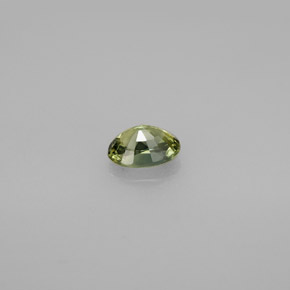 Sapphire Gemstone in 6 x 4.2 mm Size for Sale, Sapphire Stone in Yellow-Green-Blue Color
