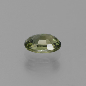 Sapphire Gemstone in 6 x 4.2 mm Size for Sale, Sapphire Stone in Green Color