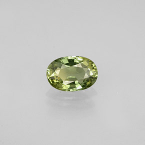 0.62 ct Multicolor Sapphire Gemstone, Sapphire Gem in Oval Facet Shape for Sale.