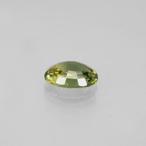 Sapphire Gemstone in 6.1 x 4.2 mm Size for Sale, Sapphire Stone in Yellow-Green-Blue Color