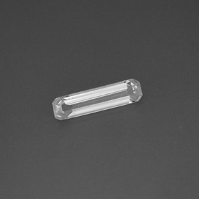 0.56 ct White Sapphire Stone, Natural Sapphire in Octagon Facet Shape for Sale