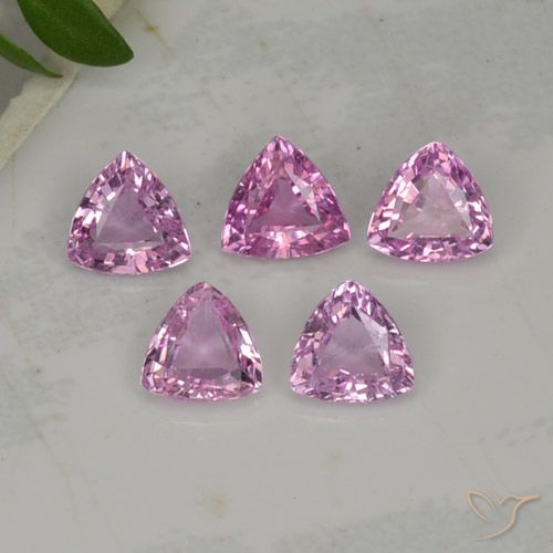 0.3ct Trillion Facet Pink Sapphire for sale thumb image of 0.3ct Trillion Facet Pink Sapphire (ID: 276016)