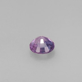Sapphire Gemstone in 4.5 mm Size for Sale, Sapphire Stone in Pinkish Violet Color