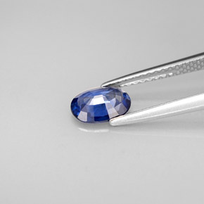 Sapphire Gemstone in 7 x 5 mm (calibrated) Size for Sale, Sapphire Stone in Blue Color