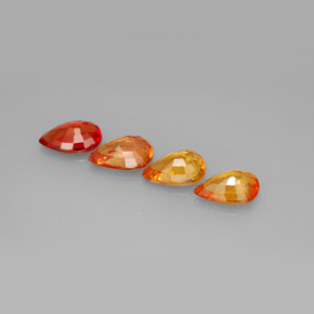 Sapphire Gemstone in 7 x 5 mm (calibrated) Size for Sale, Sapphire Stone in Multicolor Color