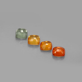 Sapphire Gemstone in 4.7 x 4.6 mm Size for Sale, Sapphire Stone in Multicolor Color