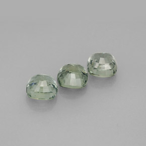 Sapphire Gemstone in 5.1 x 5 mm Size for Sale, Sapphire Stone in Green Color