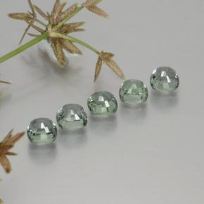 Sapphire Gemstone in 4.5 x 4.4 mm Size for Sale, Sapphire Stone in Green Color