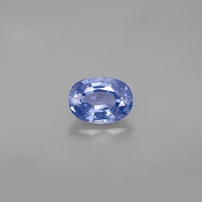 0.98 ct Blue Sapphire Gemstone, Sapphire Gem in Oval Facet Shape for Sale.