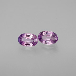 1.32 ct Violet Sapphire Stone, Natural Sapphire in Oval Facet Shape for Sale