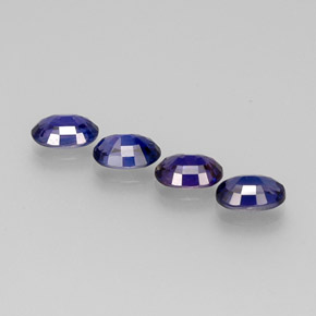 Sapphire Gemstone in 6 x 4 mm (calibrated) Size for Sale, Sapphire Stone in Multicolor Color