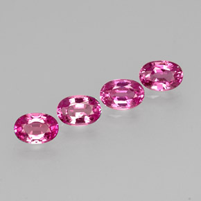 2.66 ct Pink Sapphire Stone, Natural Sapphire in Oval Facet Shape for Sale