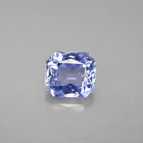 2.44 ct Blue Sapphire Gemstone, Sapphire Gem in Octagon / Scissor Cut Shape for Sale.